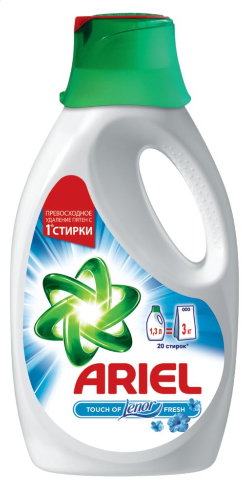 фото Гель для стирки ariel touch of lenor fresh 1.9 мл