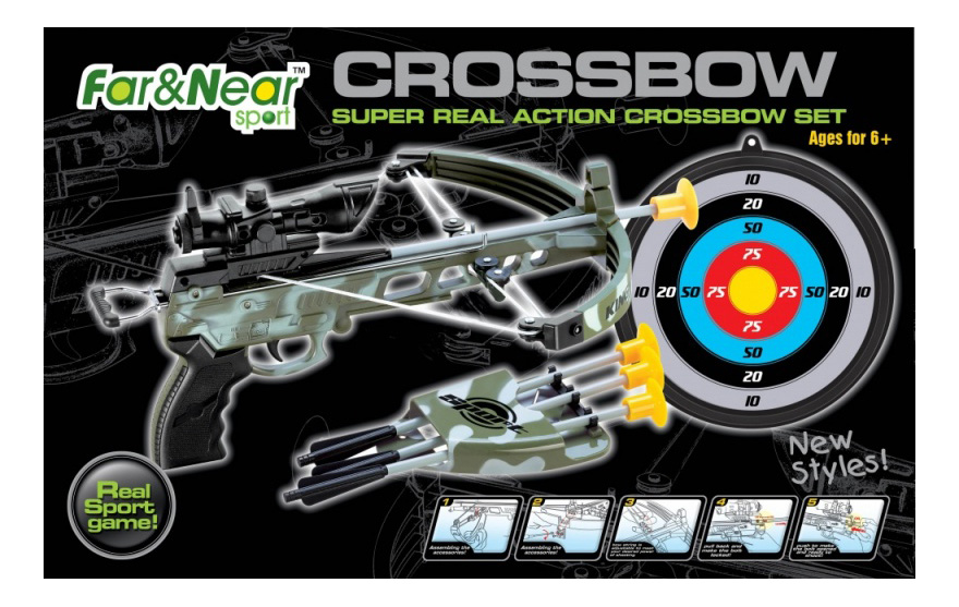 

Луки и арбалеты игрушечные Far&Near Crossbow, crossbow