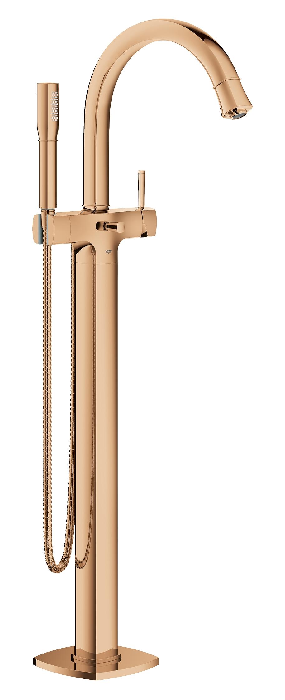 фото Смеситель для ванны grohe grandera 23318da0 теплый закат