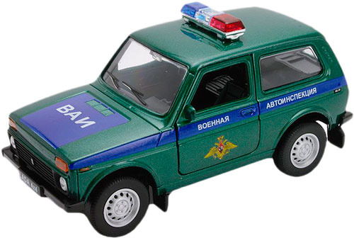 

Модель машины Welly Lada 4x4 Военная автоинспекция 1:34, Lada 4x4 Военная автоинспекция