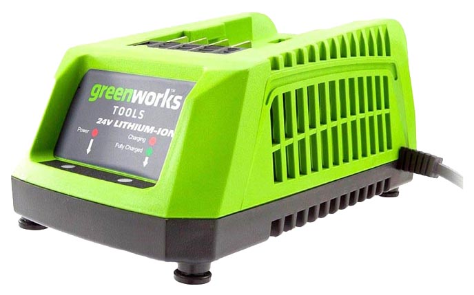 фото Зарядное устройство greenworks g24c 2903607