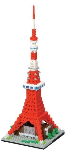 Конструктор NANOBLOCK Токийская Телебашня Deluxe (NB_018) сумка шоппер токийские мстители токийская группировка мандзи текстиль