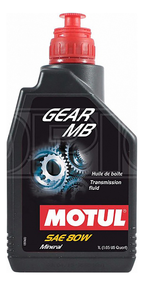 Трансмиссионное масло MOTUL Gear MB 80W 1л 105780
