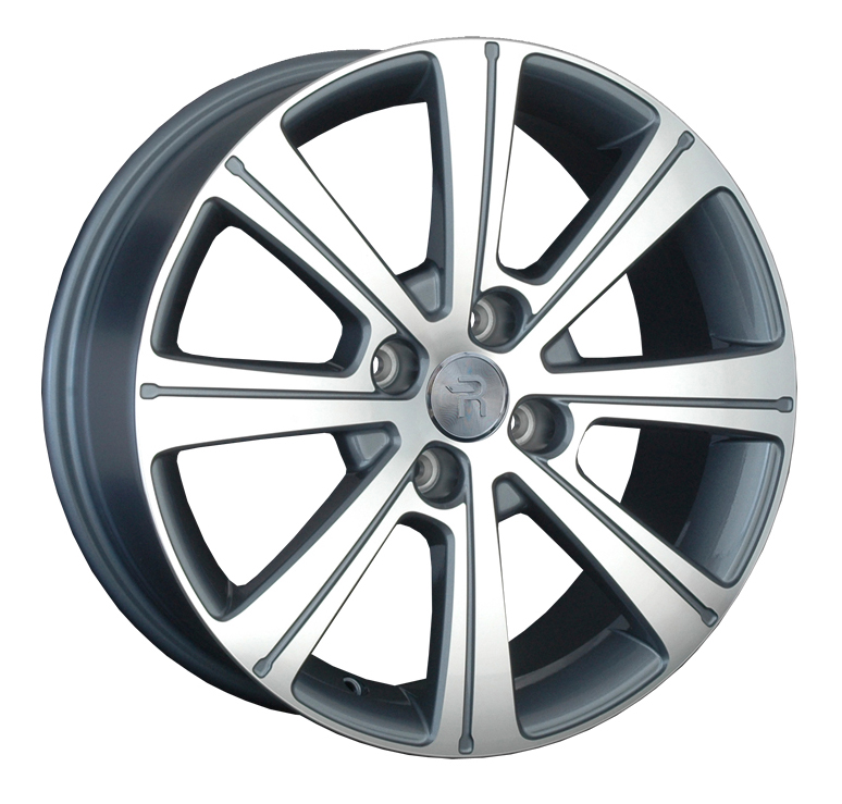 

Колесный диск Replay R17 7J PCD4x108 ET26 D65.1 (22232030033008), Серый;серебристый, CI22