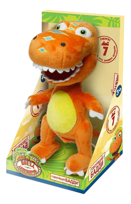 

Мягкая развивающая игрушка 1toy "Поезд динозавров. Бадди", Поезд динозавров. Бадди