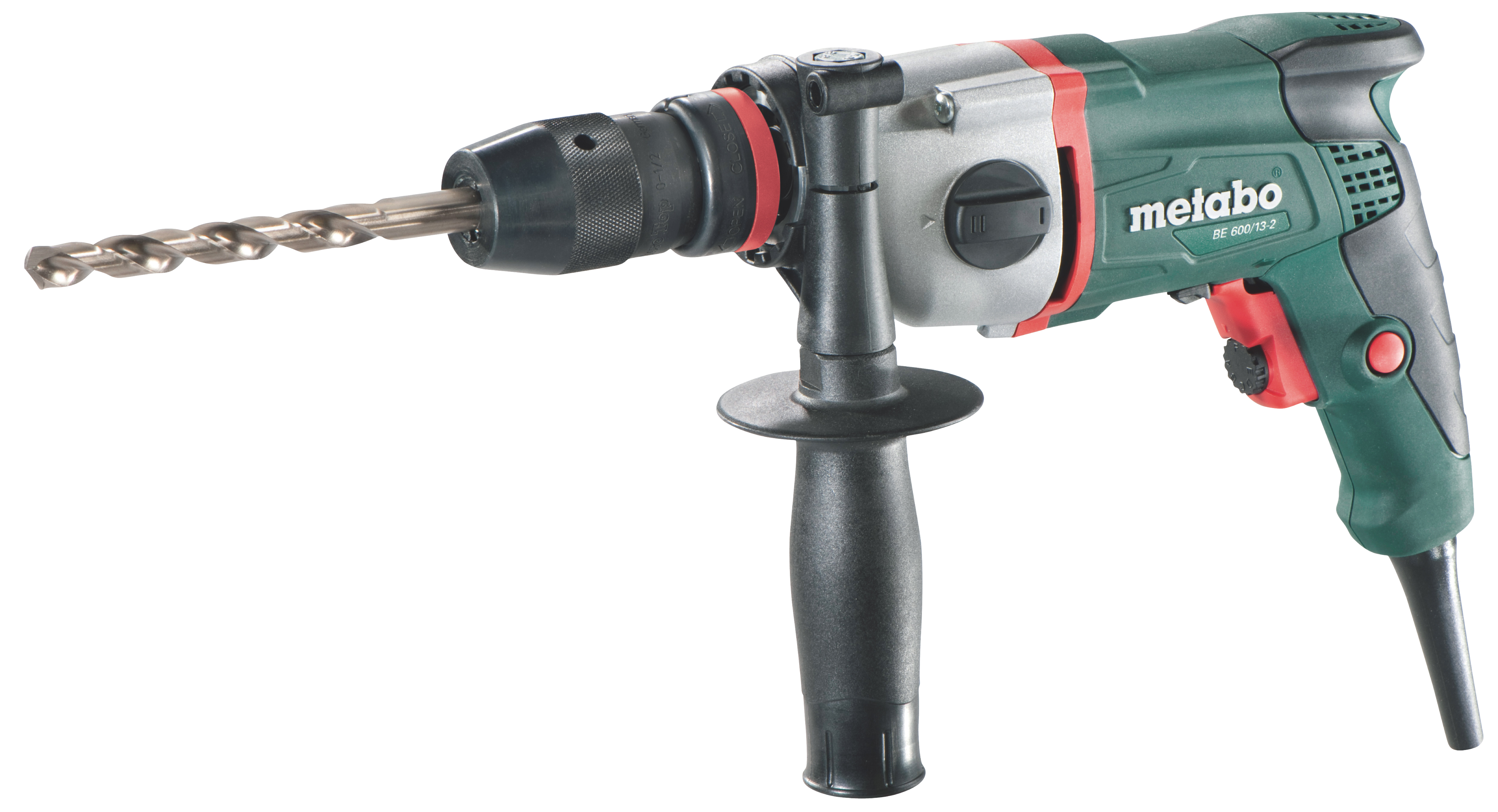 фото Сетевая безударная дрель metabo be 600/13-2 600383000