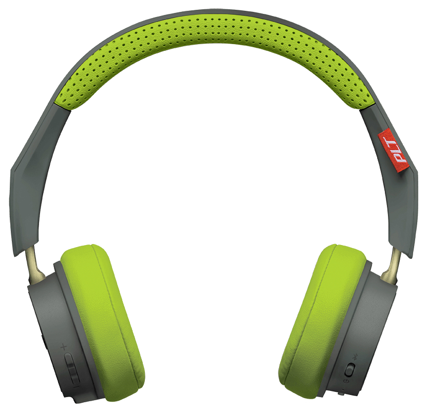 фото Беспроводные наушники plantronics backbeat 500 green/grey