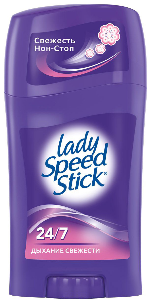 

Дезодорант Lady Speed Stick Дыхание свежести 45 г, дыхание свежести 45 г