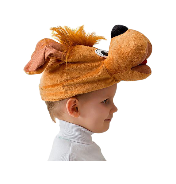 фото Карнавальная шапка бока пес атос, 54-56 см 1145