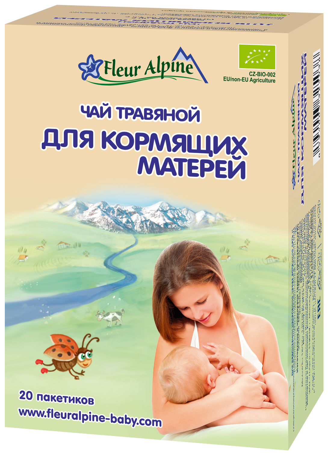 

Чай Fleur Alpine Травяной для кормящих матерей 30 г, Травяной для кормящих матерей 30 г