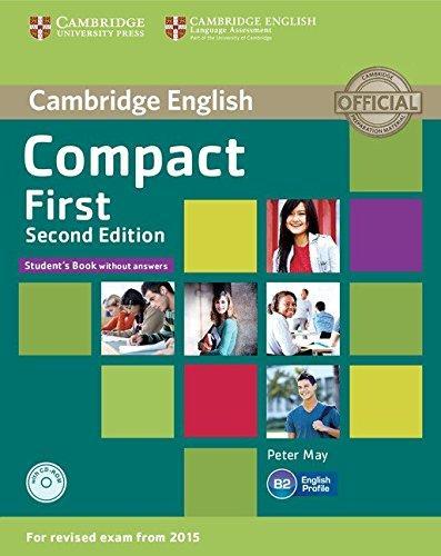 фото Compact first 2ed sb no ans +r rev exam 2015 cambridge university press