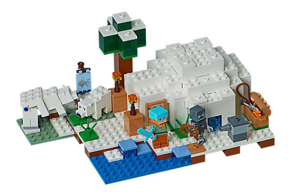 

Конструктор LEGO Minecraft Иглу, конструктор lego minecraft иглу