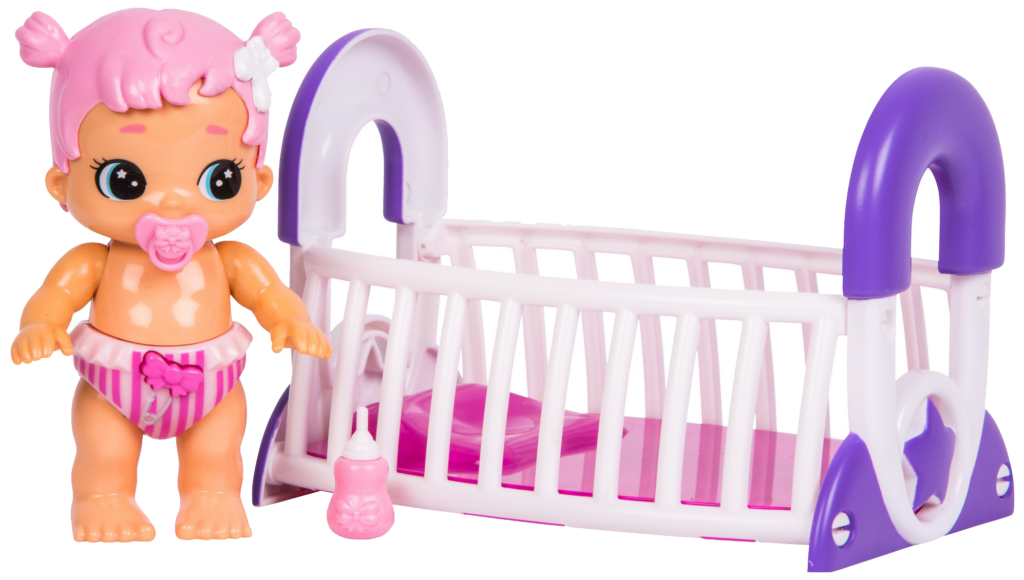 

Интерактивная игрушка Little Live Pets Moose Bizzy Bubs Грейси с кроваткой 28475, Moose Bizzy Bubs Грейси с кроваткой 28475