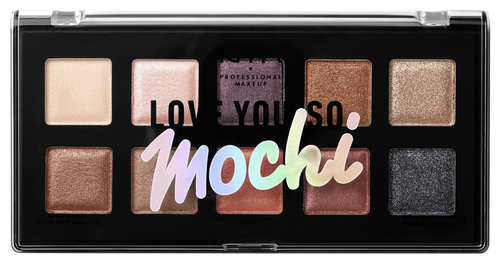 фото Тени для век nyx professional makeup love you so mochi eyeshadow palette 02 13,3 г