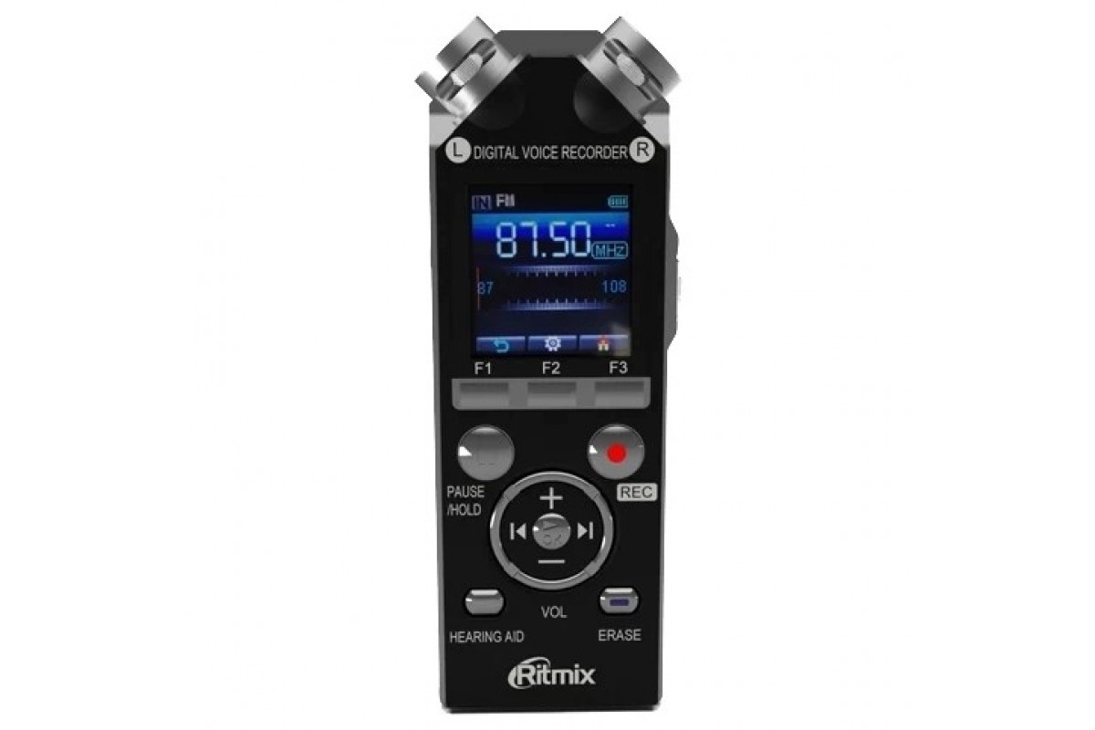 

Цифровой диктофон Ritmix RR-989 4 Гб Black, RR-989
