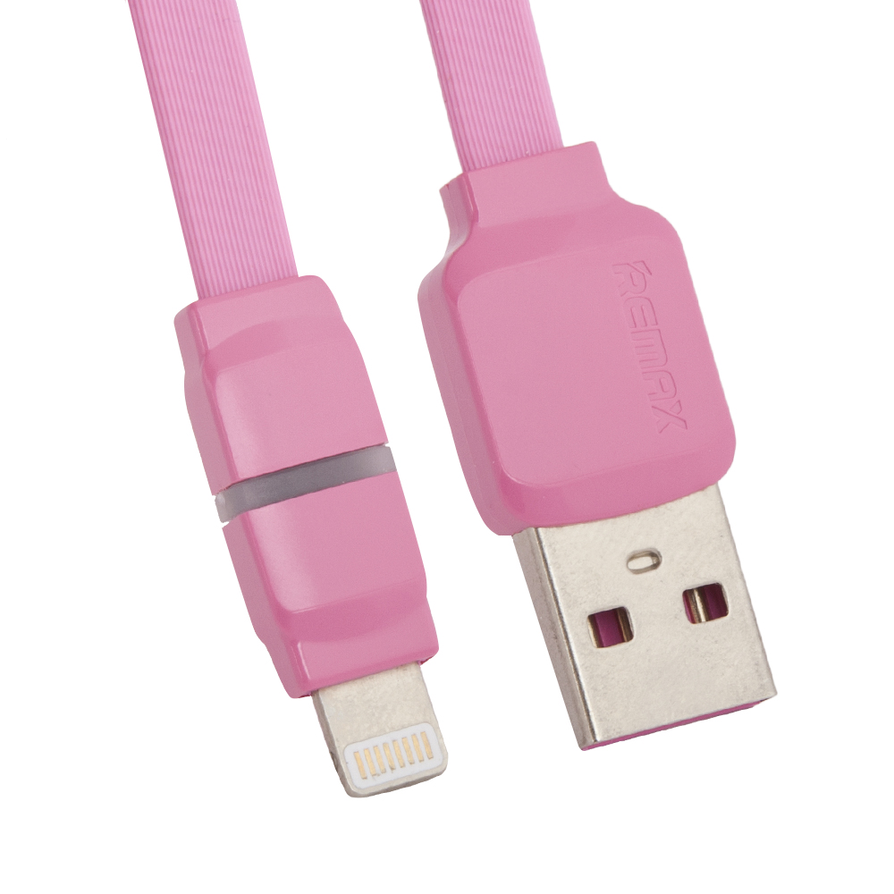 фото Кабель remax rc-029i lightning 1м pink