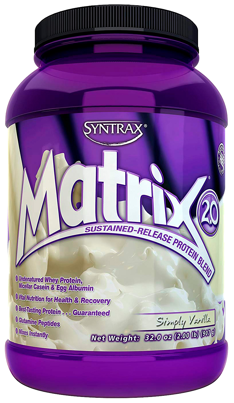 фото Протеин syntrax matrix 2.0, 907 г, simply vanilla