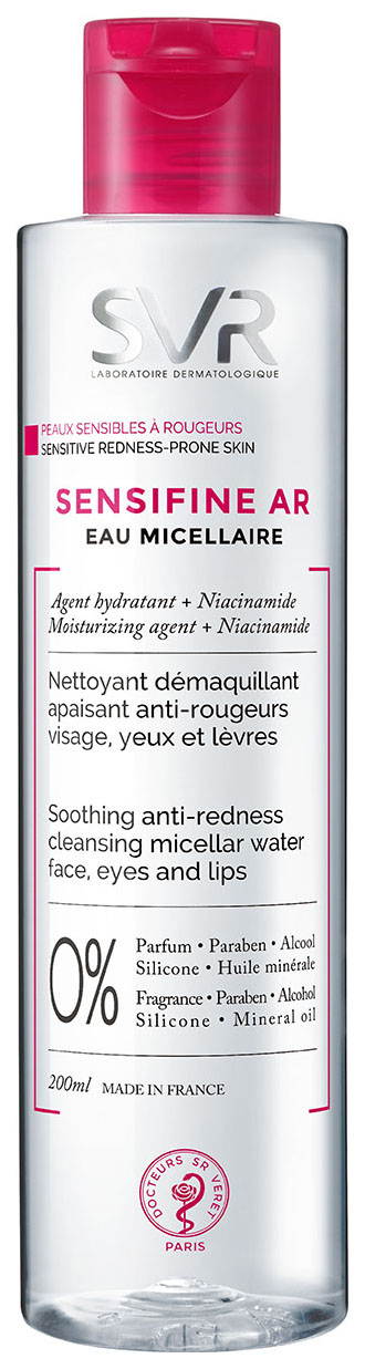 Мицеллярная вода для лица SVR Sensifine AR Eau Micellaire очищающая, 200 мл
