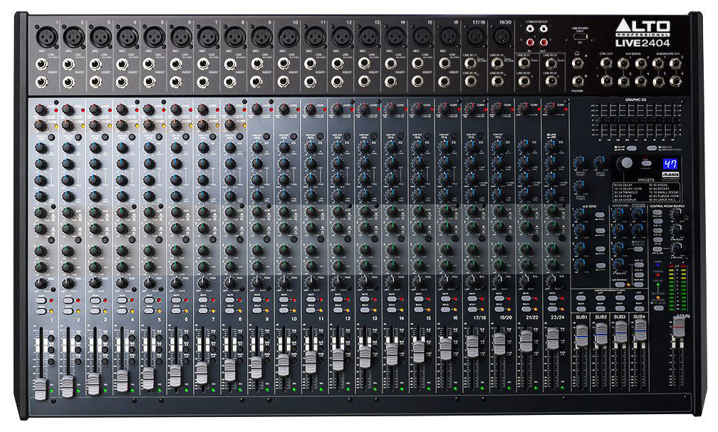 

Микшер Alto Live 2404, Live 2404