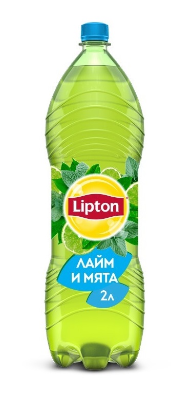 Чай зеленый Lipton лайм и мята 2 л