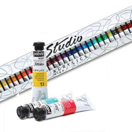 Акриловые краски Pebeo Studio Acrylics 833441 40 цветов