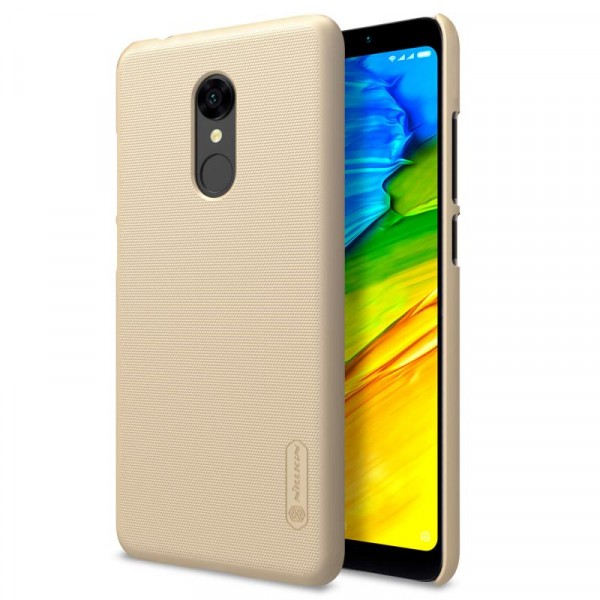 фото Чехол nillkin matte для xiaomi redmi 5 plus / redmi note 5 sc gold