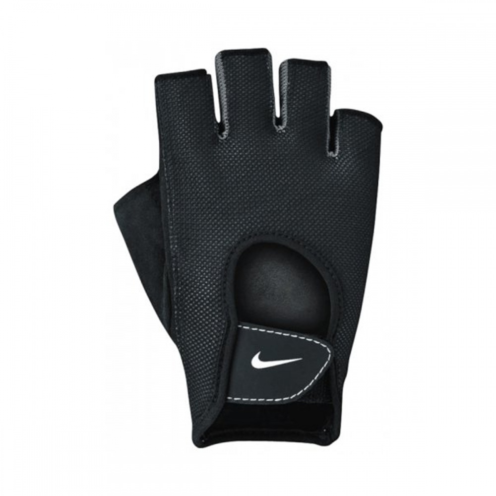 фото Перчатки nike women's fundamental fitness gloves xs, серые/белые/черные, xs