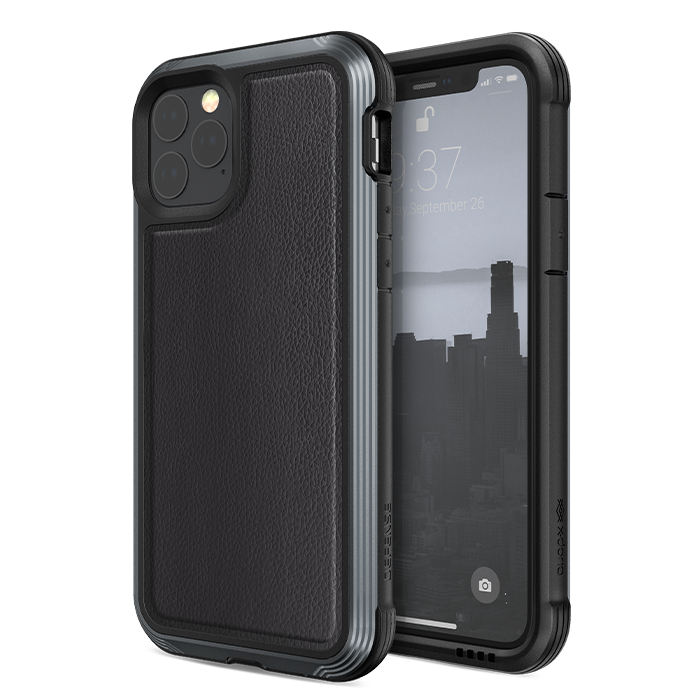 фото Чехол x-doria defense lux leather для apple iphone 11 pro black