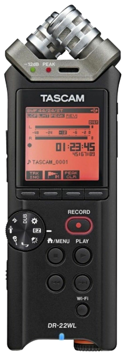 

Рекордер Tascam DR-22WL Black, DR-22WL