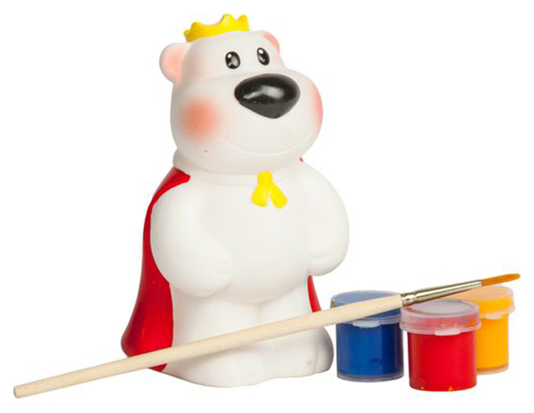 

Набор Раскрась игрушку. Медведь-Король (пвх)
