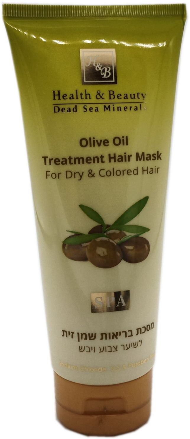 фото Маска для волос health & beauty с оливковым маслом