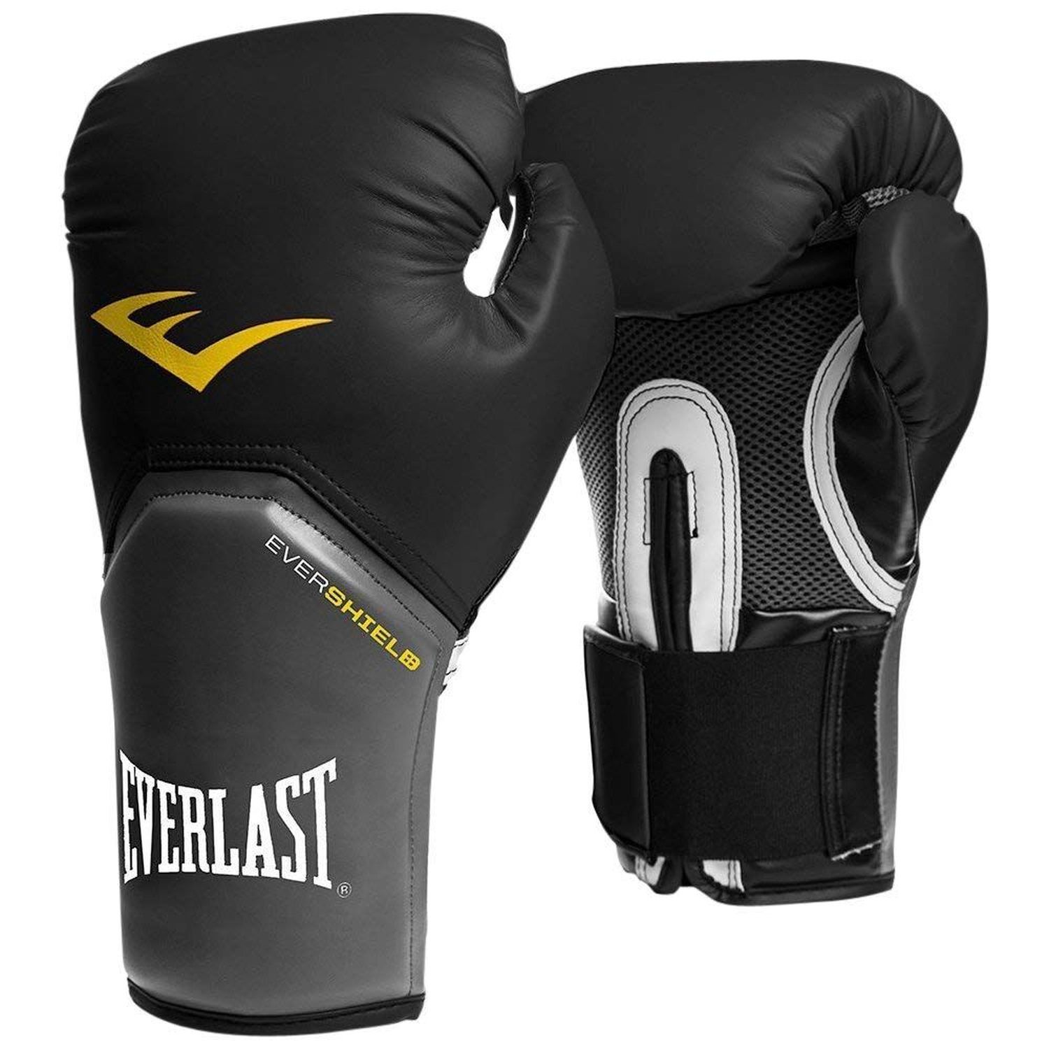 фото Боксерские перчатки everlast pro style elite черные 8 унций