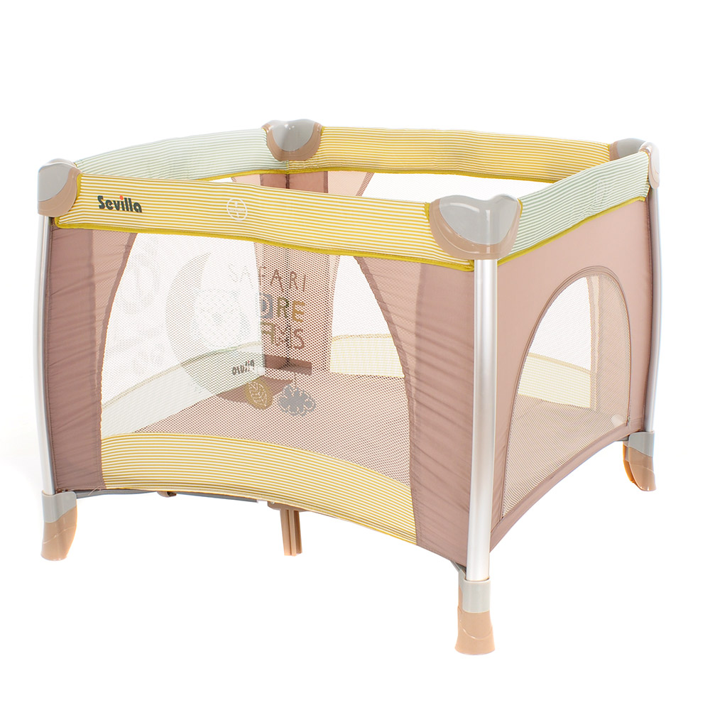 

PITUSO Манеж SEVILLA BEIGE/Бежевый одноуровневый, с лазом, 93*93*76см, SEVILLA