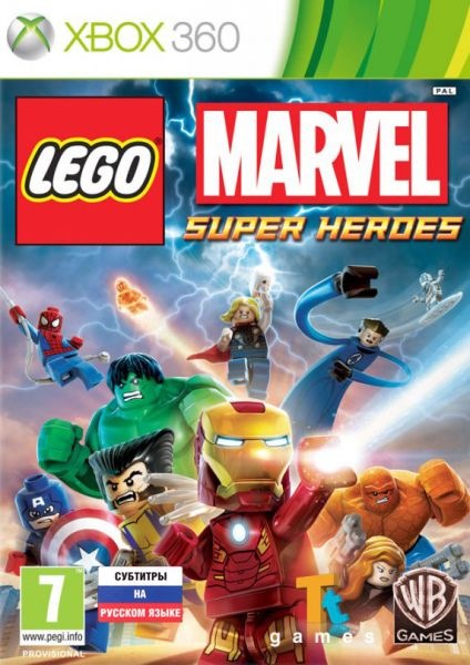 Игра LEGO Marvel Super Heroes для Microsoft Xbox 360
