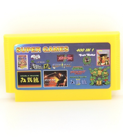 Картридж 8 Bit Simba's Junior 400 в 1 для Dendy