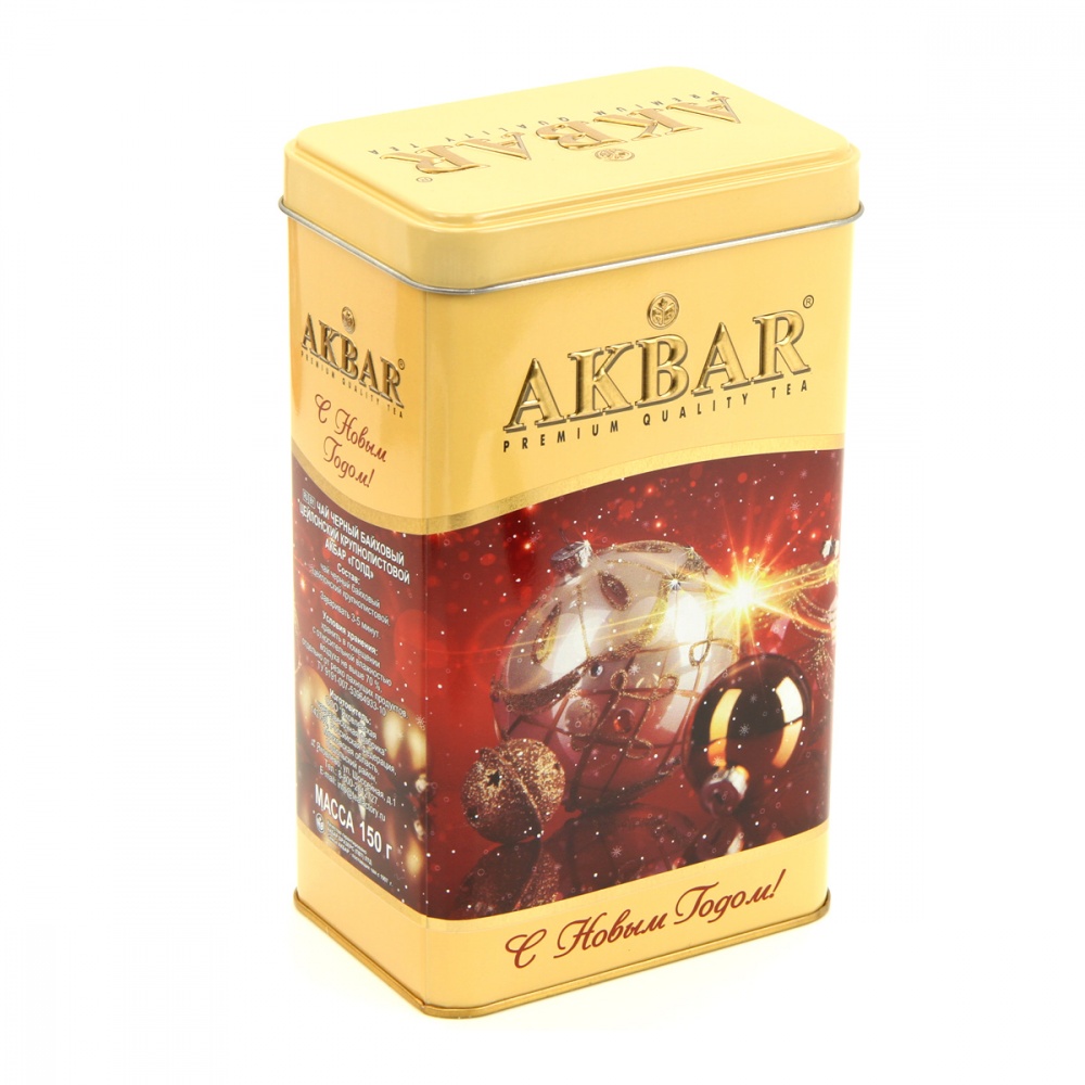 

Чай Akbar С Новым годом! черный 150 г