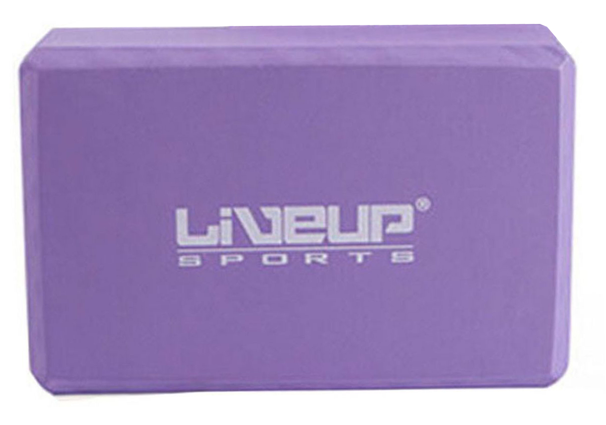 

Блок для йоги LiveUp LS3233A-p 23x15,2x7,6 см, розовый, LS3233A-p