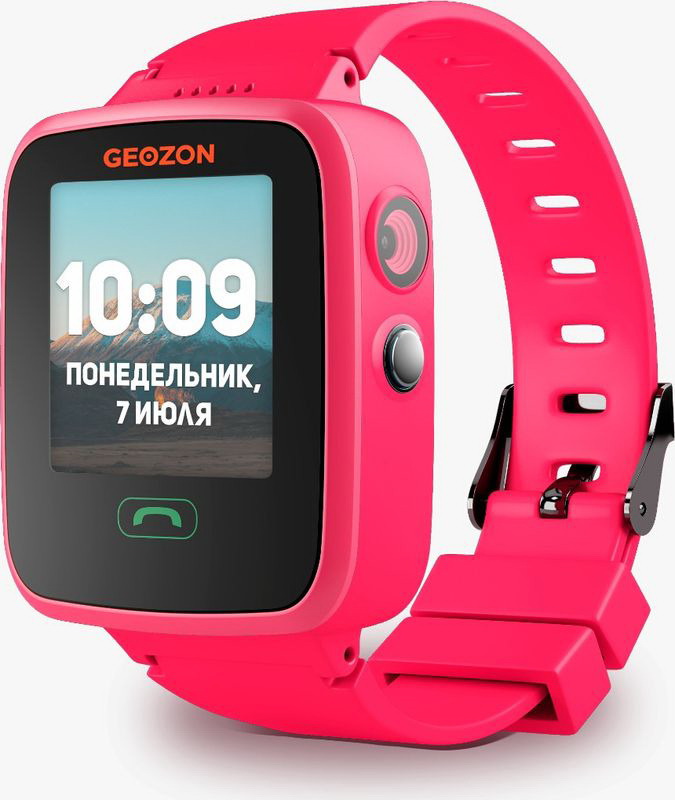 фото Детские смарт-часы geo aqua pink/pink (geo-g-w04pnk)
