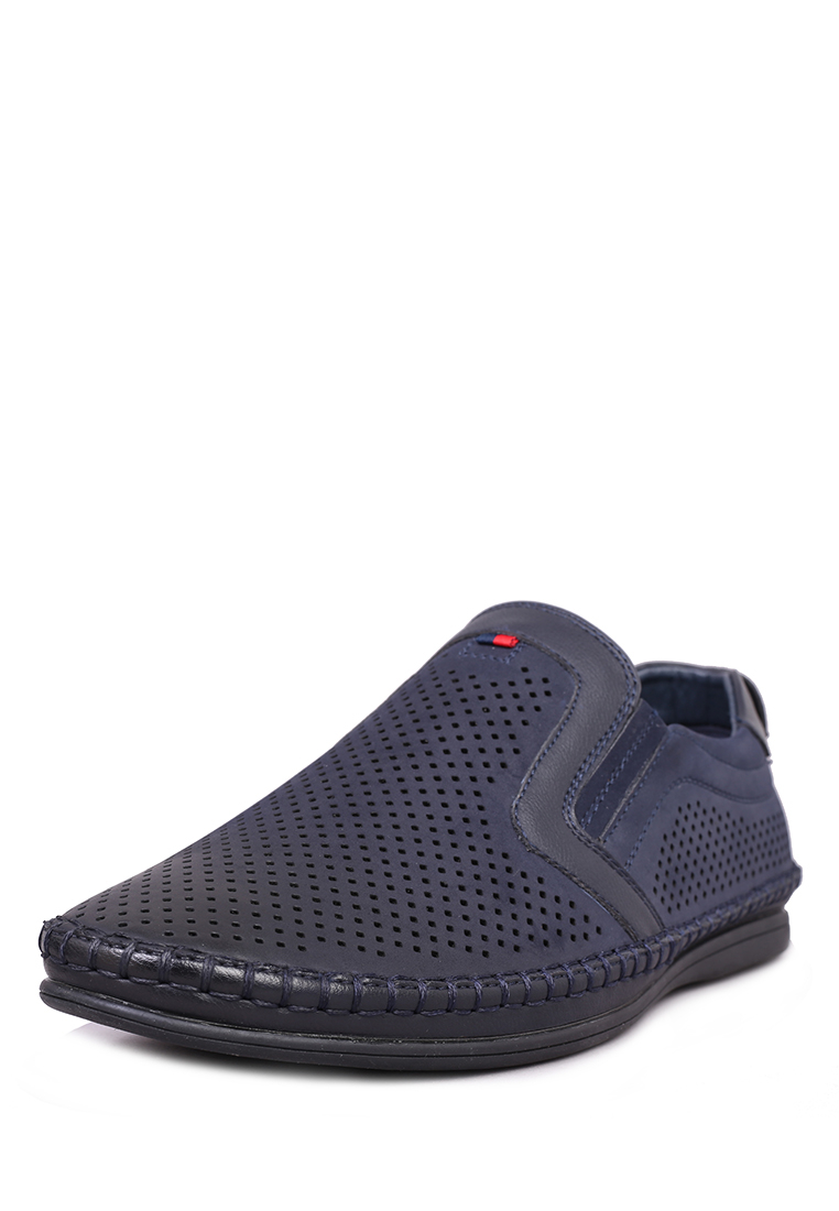 

Мокасины мужские T.Taccardi 92706230 синие 44 RU, Синий, 92706230