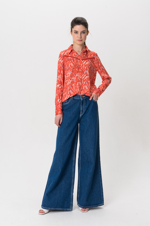 

Блуза женская Vero Moda 10210604 оранжевая XS, 10210604