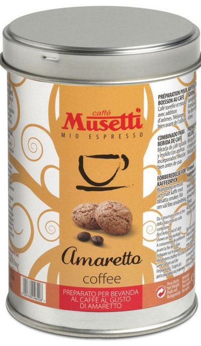 фото Кофе молотый musetti amaretto 125 г