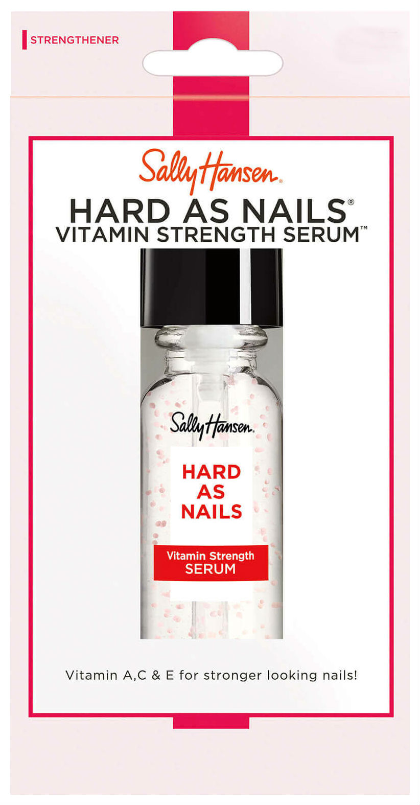 фото Средство для ухода за ногтями sally hansen hard as nail vitamin strength serum 13,3 мл