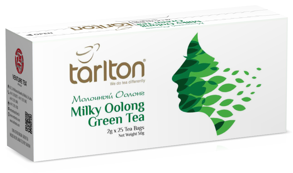 

Чай зеленый Tarlton молочный оолонг