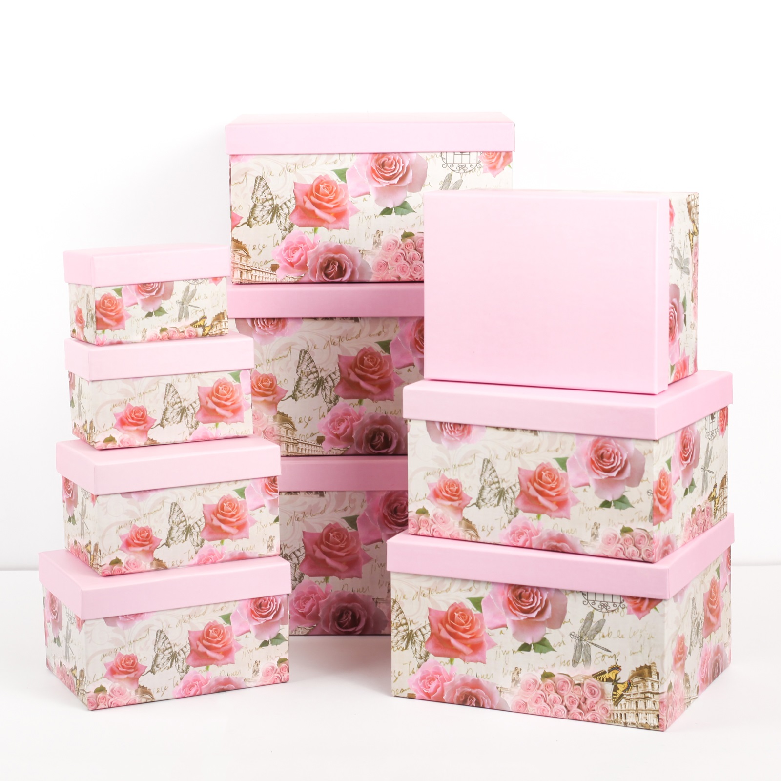 

Набор коробок Sima-land 10 в 1 2676980, Разноцветный