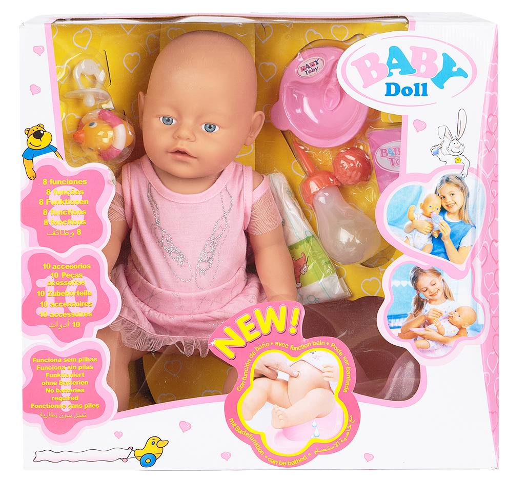 

Игруша Кукла-Пупс в наборе с акс, (35 см)