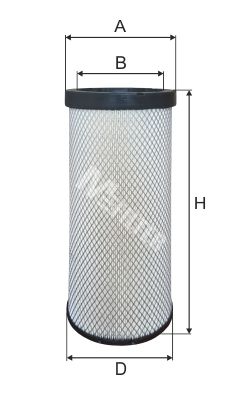

Фильтр воздушный MFILTER A 333/1