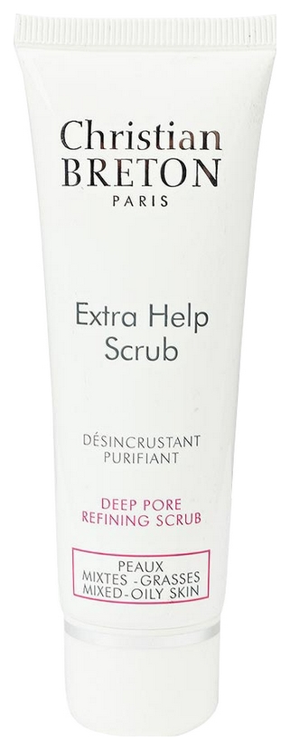 фото Скраб для лица christian breton extra help scrub 50 мл