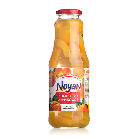 

Компот Noyan из абрикосов 1050 г