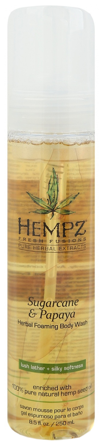 Гель для душа Hempz Sugarcane  Papaya Herbal Foaming Body Wash 250 мл