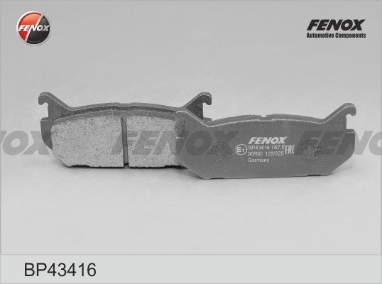 

Комплект тормозных колодк FENOX BP43416